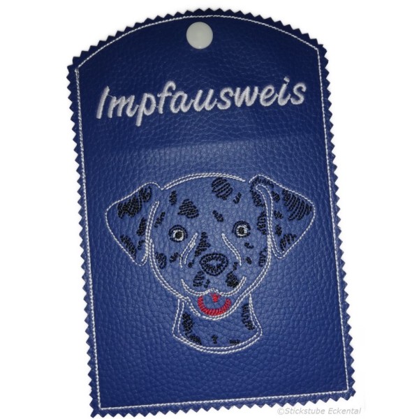 Impfausweishülle Hund DALMATIAN