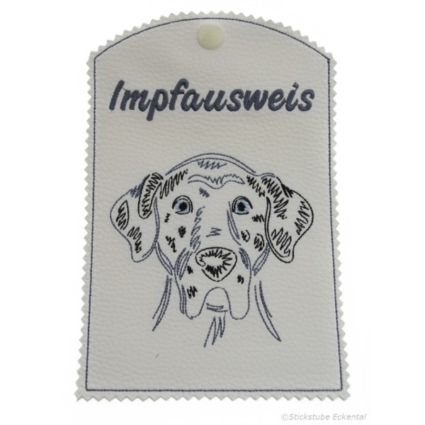 Impfpasshülle Hund PAPILLON