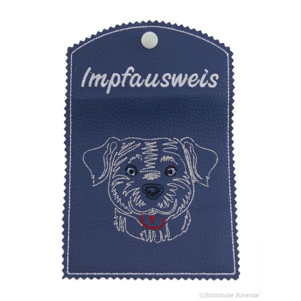 Impfpasshülle Hund LABRADOR