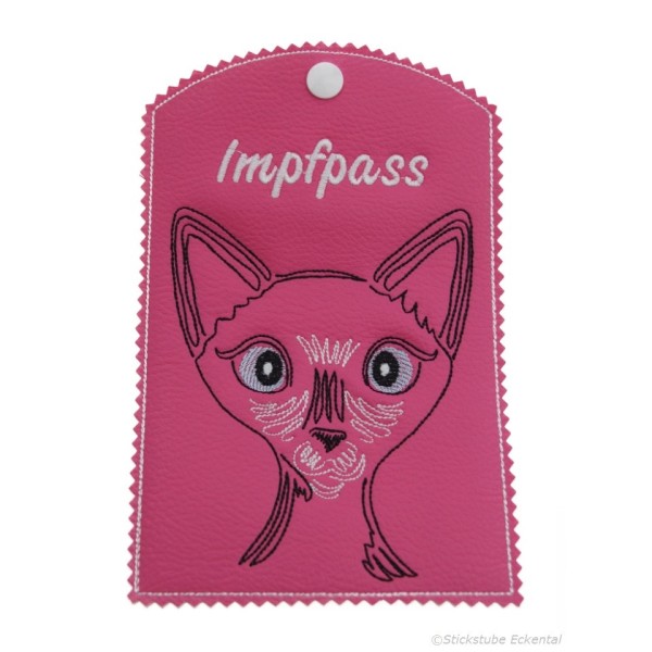 Impfpass Hülle für Katze