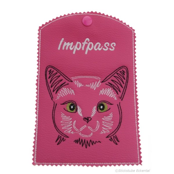 Impfpass Hülle für Katze