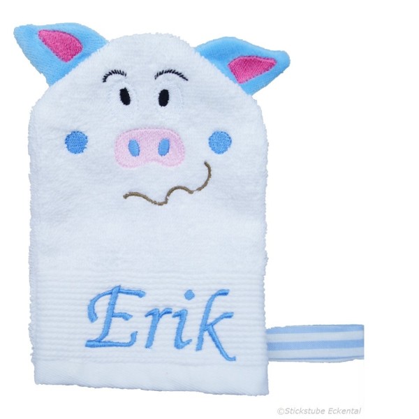 Waschhandschuhe Tiere für Kinder