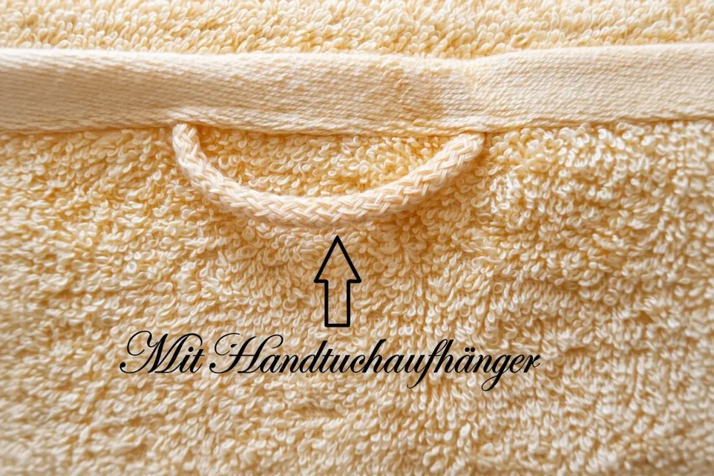 Mit Handtuchaufhänger