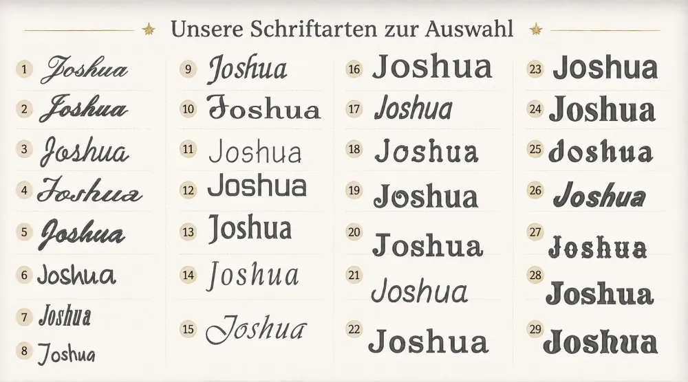 Schriftart von Stickstube Eckental