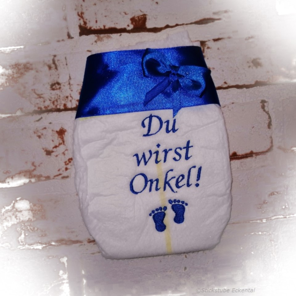 Du wirst Onkel dunkelblau